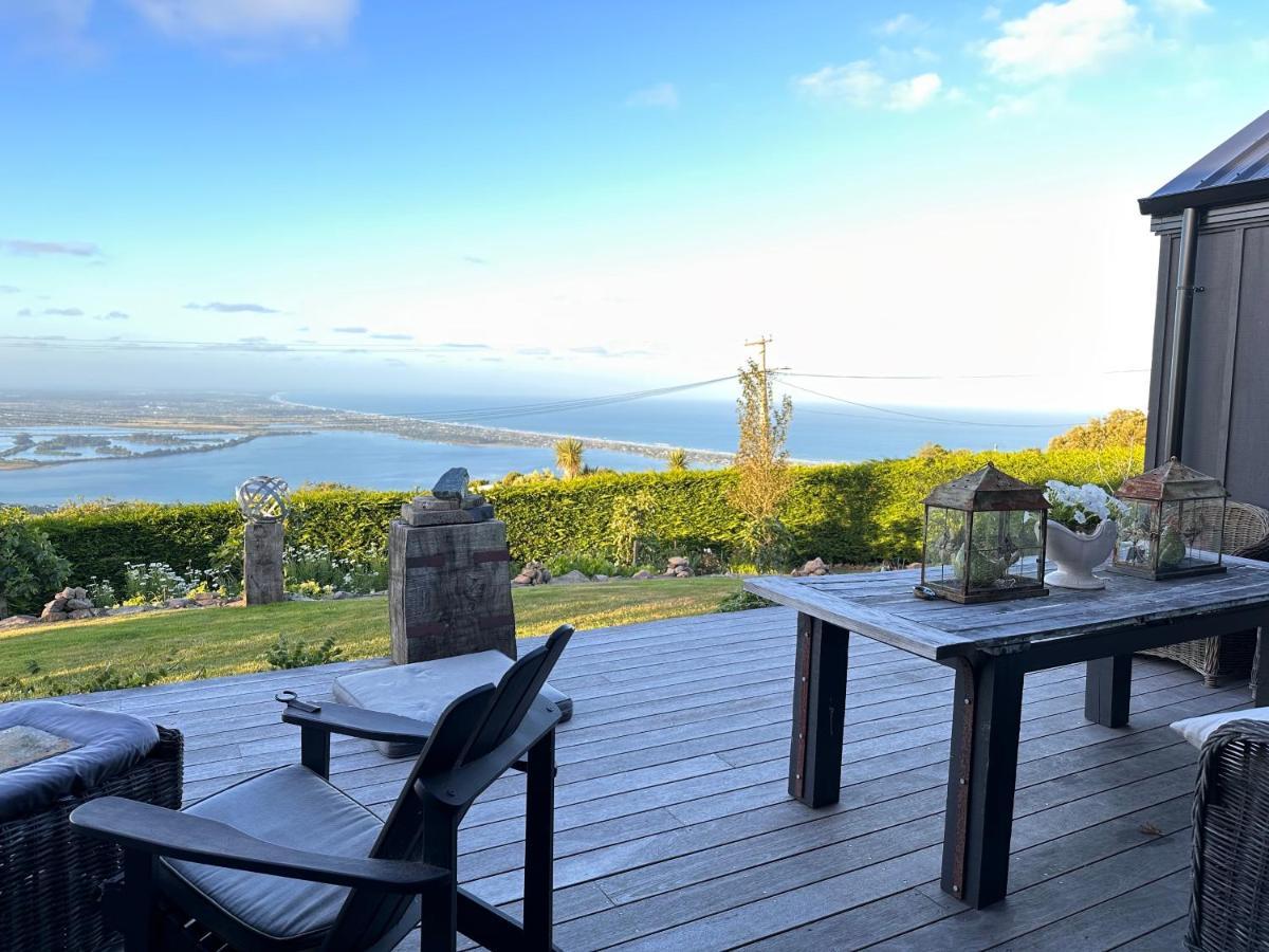 340 Deg Alps & Sea Acomodação com café da manhã Christchurch Exterior foto